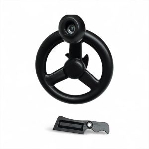 Sistema De Elevación De Parrilla Kit Completo Incluye Volante Con Bola En Color Negro