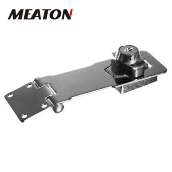 Cerradura Tipo Portacandado Zincado 4" MEATON