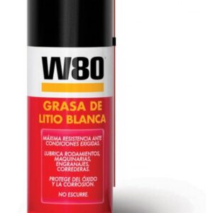 W80 Grasa de litio blanca Aerosol 240 ml/170 g