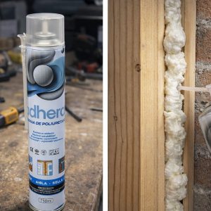 Espuma De Poliuretano 750ml ADHERA