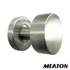 Manija Redonda Con Resorte En Acero Inoxidable Set Ambos Lados MEATON