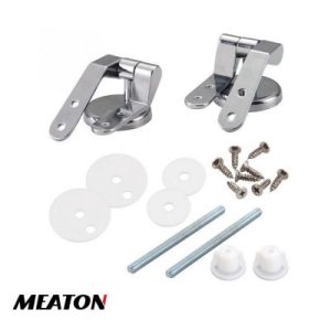 Bisagra Para Tapa De Inodoro ZAMAC Cromado Set