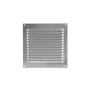 Rejilla De Ventilación De Aluminio Plata 150x150mm