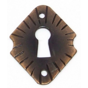 Bocallave Rombo Español Empavonado Colonial RIMAC