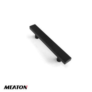 Manijón Acero Inoxidable Simple Cuadrado Negro H MEATON
