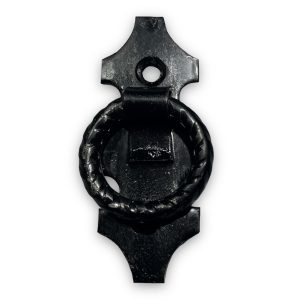 Tirador Mexicano Vertical Con Aro 2 y 1/2" Color Negro