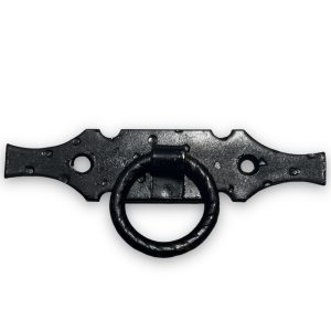 Tirador Mexicano Horizontal Con Aro 4 y 1/3" Color Negro