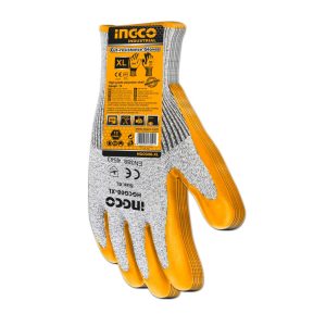 Guantes Amarillos Resistentes A Cortes Talle XL INGCO