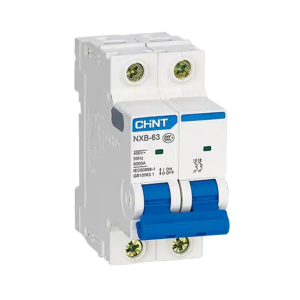 Interruptor Termomagnético 20A 2 Polos C Automático Nxb-63 C20 CHINT