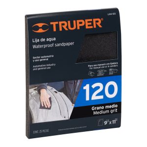 Hoja De Lija De Agua Grano 120 TRUPER
