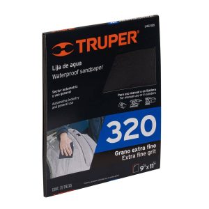 Hoja De Lija De Agua Grano 320 TRUPER