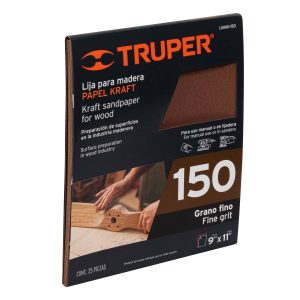 Hoja De Lija Para Madera Grano 150 TRUPER