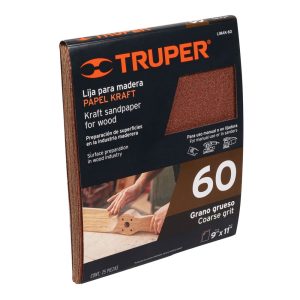 Hoja De Lija Para Madera Grano 60 TRUPER