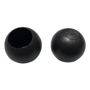 Regatón Bola Esfera Para Caño Redondo En PVC 3/4"
