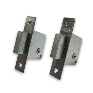 Juego De Cerrojos Combinados Llave Cruz + Bocallaves Cromados ALIANÇA