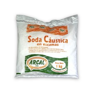 Soda Cáustica En Escamas 1kg ARCAL