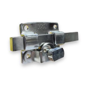 Cerrojo De Aplicar Terminación Hierro Niquelado Con Llave Multipunto MSA