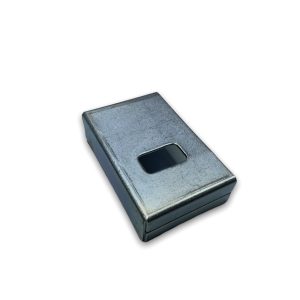 Caja Mediana Zincada Para Cerrojo