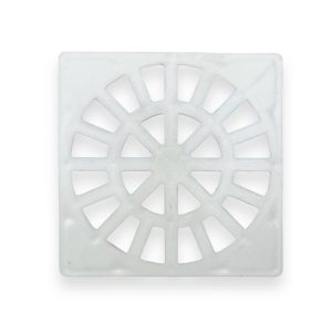 Rejilla Para Desagüe Baño Blanca KRONA