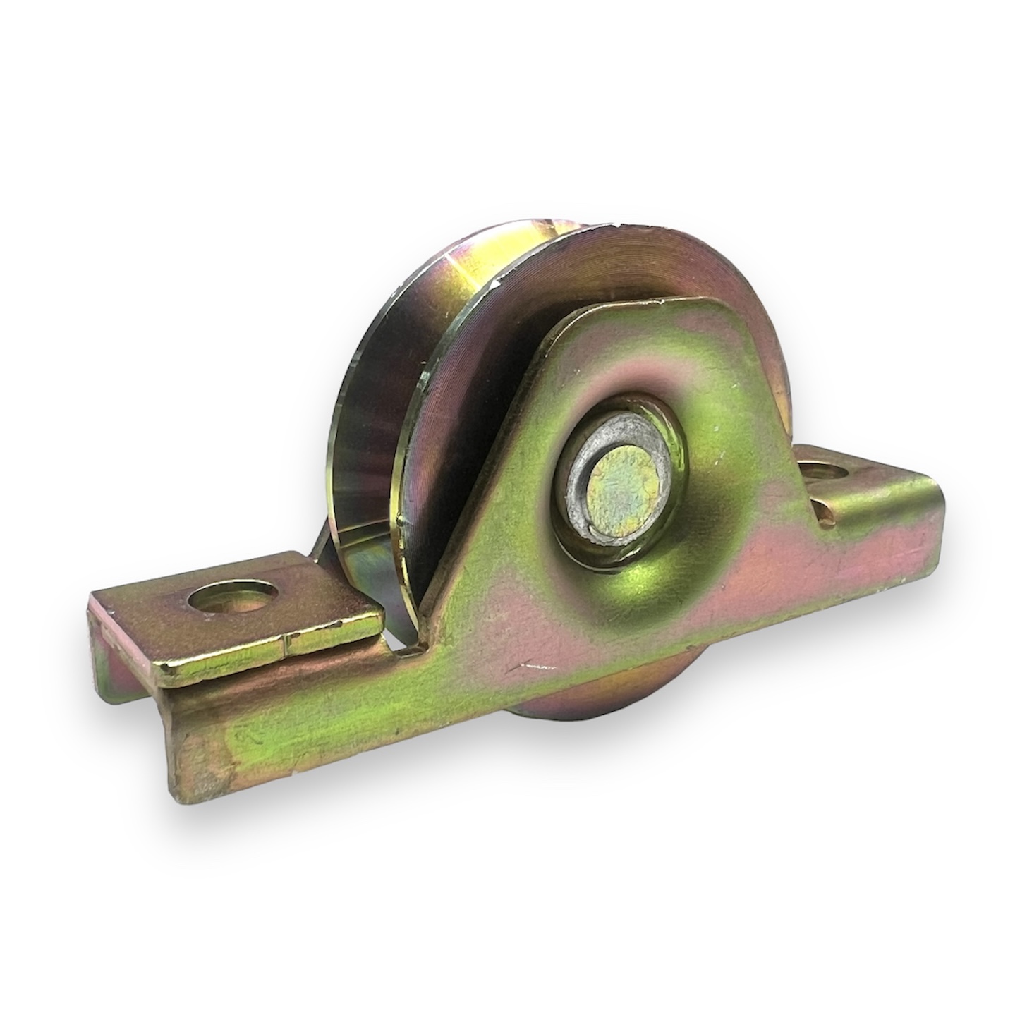 Rueda Para Portón Importada Con Soporte