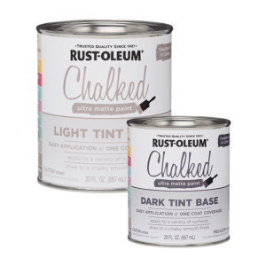 Pintura Tizada Base Entintable De Interior Chalked Brochable 887ml RUST OLEUM