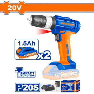 Taladro Atornillador 20V Percutor WADFOW