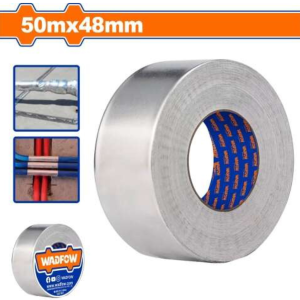 Cinta Aluminio Aislante 48mmx50mts WADFOW