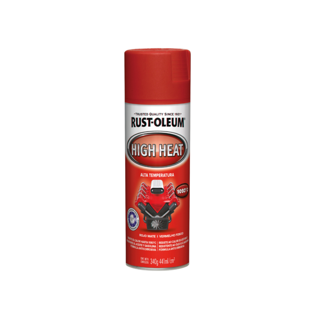 Aerosol Alta Temperatura High Heat 1093°C RUST OLEUM - Imagen 2