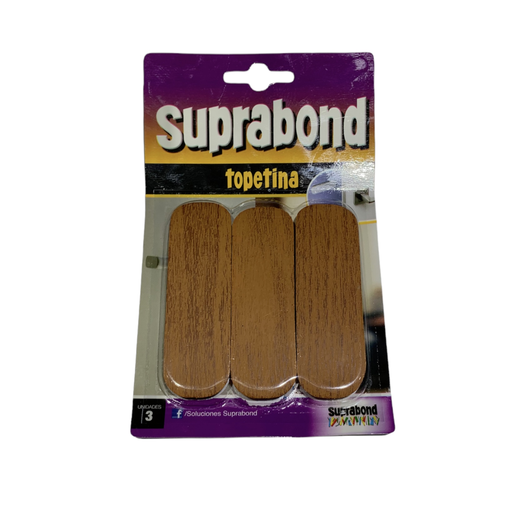 Topetina Rectangular Por 3 Unidades SUPRABOND