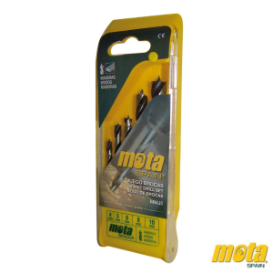 Juego De 5 Brocas Métricas Para Madera De 4-5-6-8-10mm MOTA