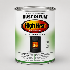PINTURA ALTA TEMPERATURA BROCHABLE RUST-OLEUM